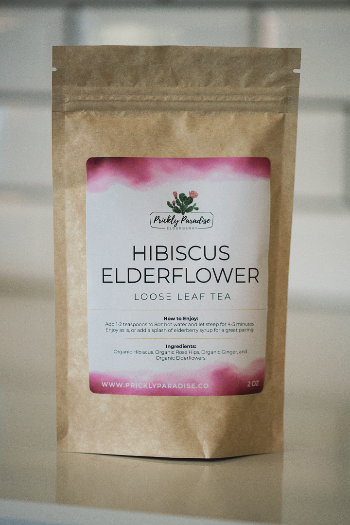 Hibiscus Elderflower Tea