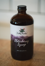 Load image into Gallery viewer, Elderberry Syrup 16 oz